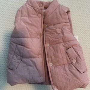 Kids Pink Puffer Jacket